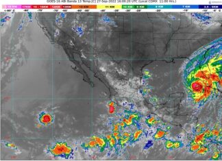 Lluvias puntuales fuertes acompañadas de descargas eléctricas y posible caída de granizo en Michoacán