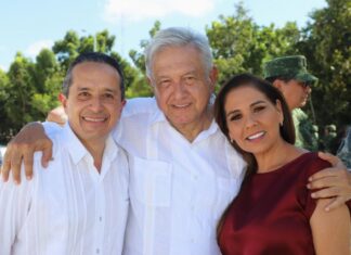 Presidente AMLO supervisa obras del Tren Maya en Quintana Roo