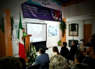 Realiza María de la Luz acto público de rendición de cuentas en Tuxpan