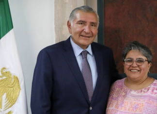 Adán Augusto dio posesión esta tarde a Raquel Buenrostro