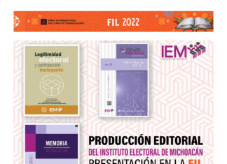 El IEM presente en la #FIL2022 difundiendo su contenido editorial