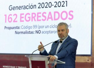 Han sido asignadas más de mil plazas a normalistas que se apegaron a la ley: Bedolla