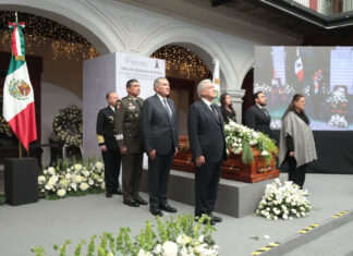 Presidente AMLO resalta buen gobierno de Miguel Barbosa en Puebla durante homenaje póstumo