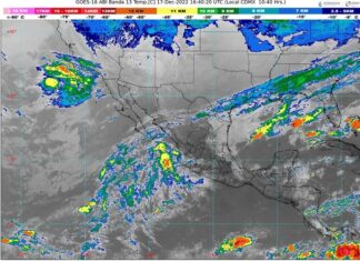 Cielo medio nublado la mayor parte del día de este sábado y sin lluvia en la región. Ambiente matutino fresco, frío en sierras de Michoacán