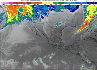 Cielo parcialmente nublado durante el día, sin lluvias. Ambiente fresco por la mañana, y frío con posibles heladas en zonas altas de Michoacán