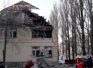 Rusia vuelve a bombardear Kiev con drones mientras continúan los combates en el Este