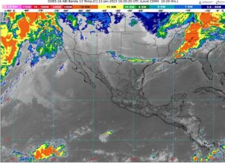 Cielo medio nublado por la tarde con lluvias aisladas en Michoacán. este jueves