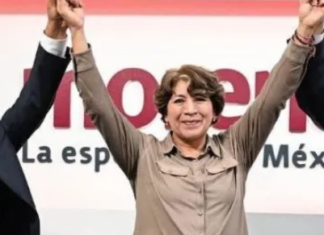 En el EdoMex Morena va en alianza con PT y Partido Verde con Delfina Gómez
