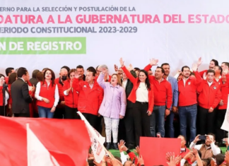 Alejandra del Moral se registra como aspirante única del PRI