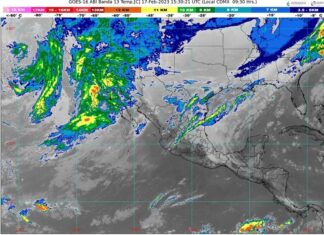 Seguirá el ambiente diurno cálido a caluroso y sin probabilidad de lluvia en el occidente y centro del territorio nacional