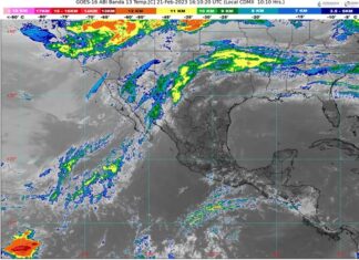 Prevalecerá tiempo estable, con ambiente vespertino cálido a caluroso en estados del noreste, occidente, centro, oriente y sureste de la República Mexicana