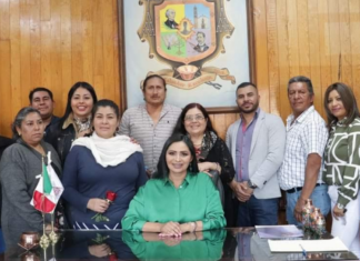 Recibe Araceli Saucedo Reyes a autoridades internacionales