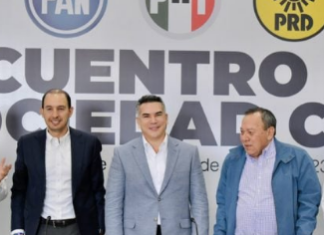 PAN, PRI y PRD aprueban método para elegir a su candidato presidencial