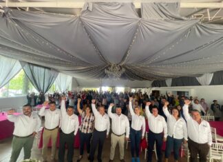 Toma de protesta del Comité Ejecutivo Estatal del nuevo partido político Tiempo X México