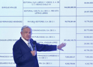 Cientos de millones de pesos cobraron periodistas privilegiados por los gobiernos de Peña Nieto y Salinas de Gortari