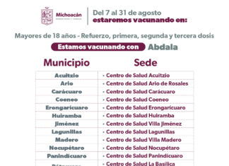Activas jornadas de vacunación contra el COVID-19