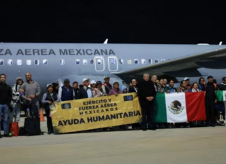 Esta madrugada llegaron a México dos vuelos de la Fuerza Aérea Mexicana que repatriaron a 275 connacionales que estaban en Israel