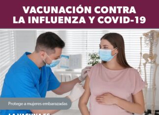 Vacuna contra la influenza, protege la salud de mujeres embarazadas
