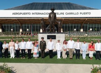 Presidente AMLO inaugura Aeropuerto Internacional Felipe Carrillo Puerto en Tulum