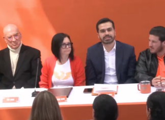 Jorge Álvarez Máynez se registró este miércoles como precandidato presidencial de Movimiento Ciudadano