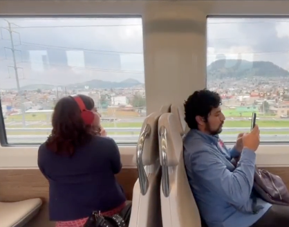 Presidente AMLO inauguró el primer tramo del Tren Interurbano México-Toluca