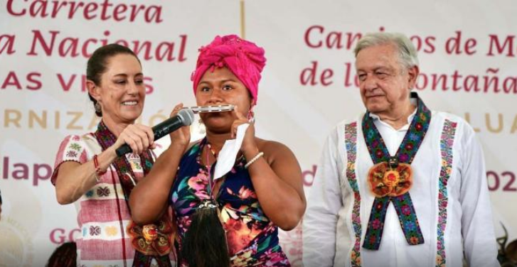 El Presidente AMLO y Claudia Sheinbaum inauguran obras en la Costo Chica de Guerrero