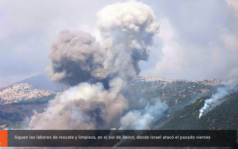 Hizbulá confirma la muerte de 16 de sus miembros, entre ellos dos altos cargos, en el bombardeo israelí de Beirut