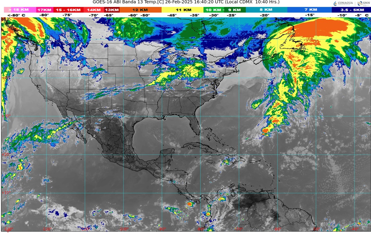 Por la tarde, ambiente cálido, siendo caluroso en zonas de Nayarit, Jalisco, Colima y Michoacán, este miércoles