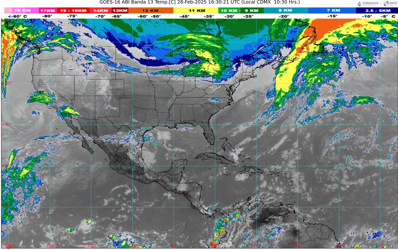 Este viernes templado en costas y frío en sierras. Por la tarde, ambiente muy caluroso en zonas de Michoacán