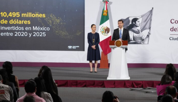 Anuncia Gobierno Federal que Mercado Libre y Sempra Infraestructura América Latina invertirán, en conjunto, 7 mil millones de dólares