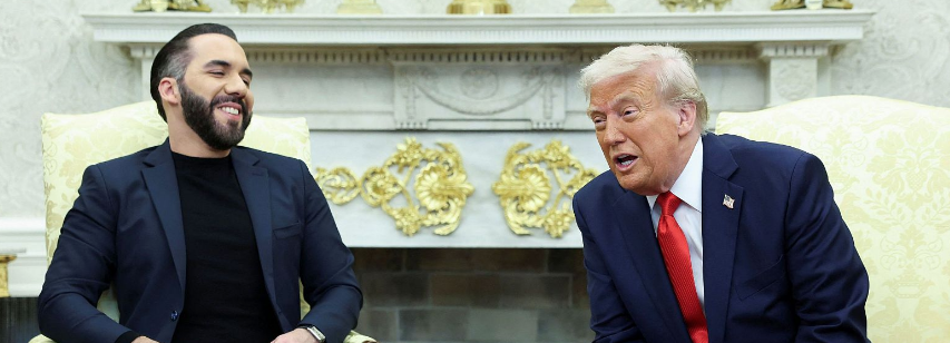 Nayib Bukele ha prometido a Donald Trump, continuar con su apoyo a las políticas de deportaciones de Estados Unidos