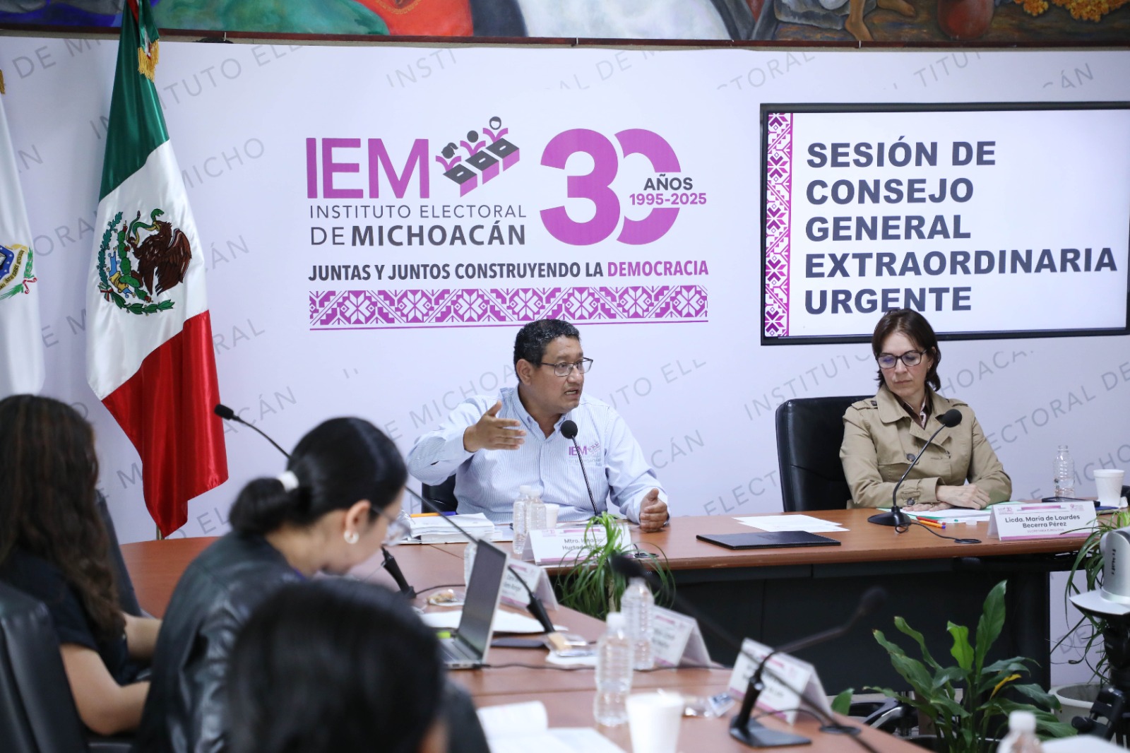 Cierra gestión del OIC con resultados que consolidan la rendicioìn de cuentas en el IEM