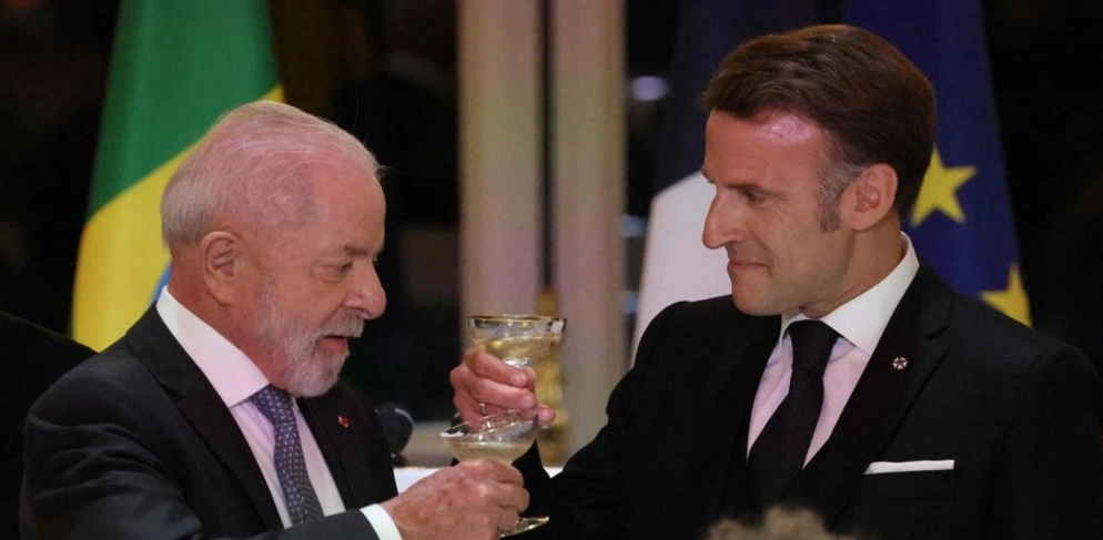 Lula y Macron hablan por teléfono sobre aranceles de EU y Mercosur-UE