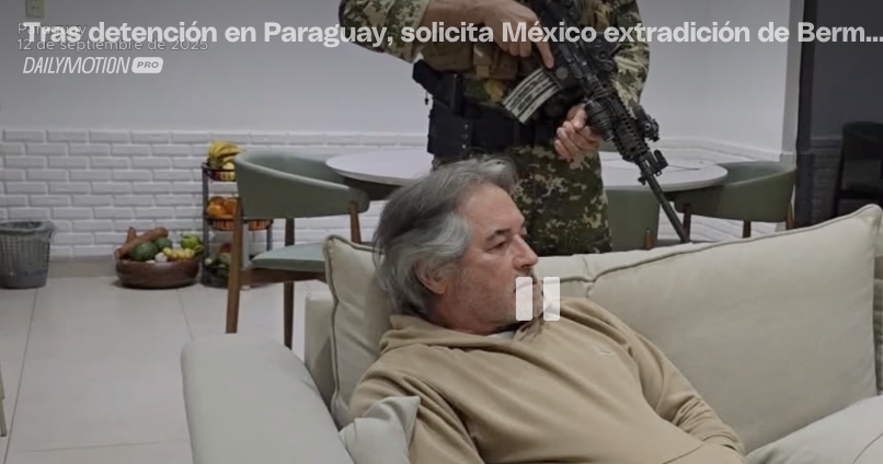 Detienen a Hernán Bermúdez Requena, líder de la organización criminal de Tabasco “La Barredora”, en Paraguay