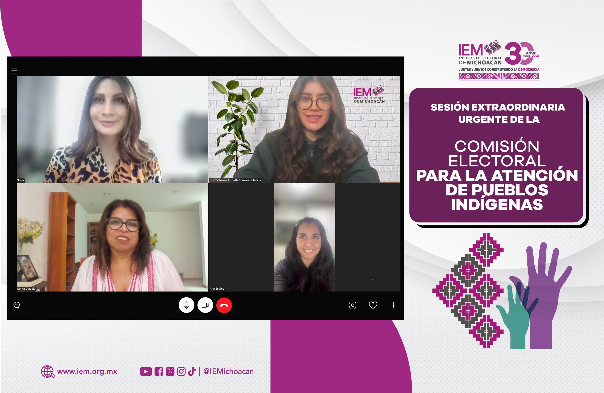 Aprueba el IEM convocatoria para la consulta en la Tenencia indígena de San Miguel del Monte