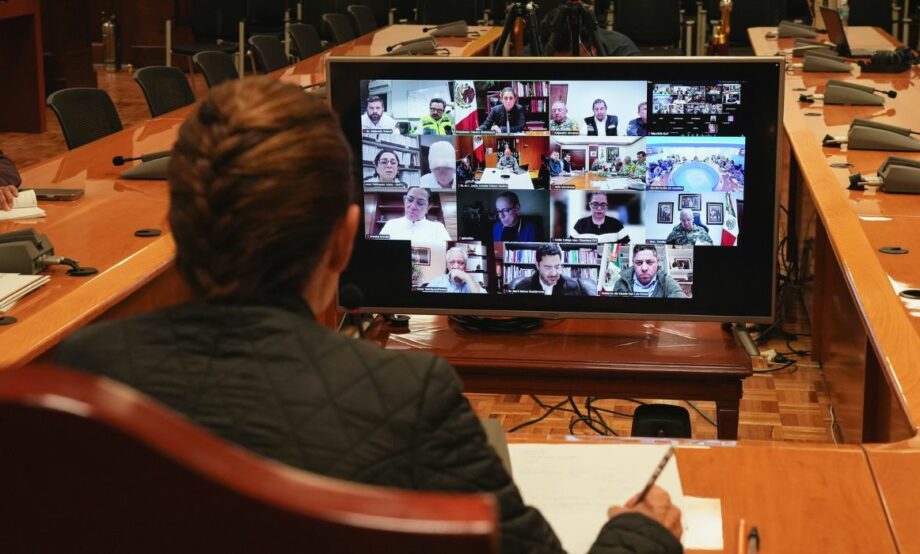 Comité de Emergencia en sesión permanente por lluvias: Sheinbaum