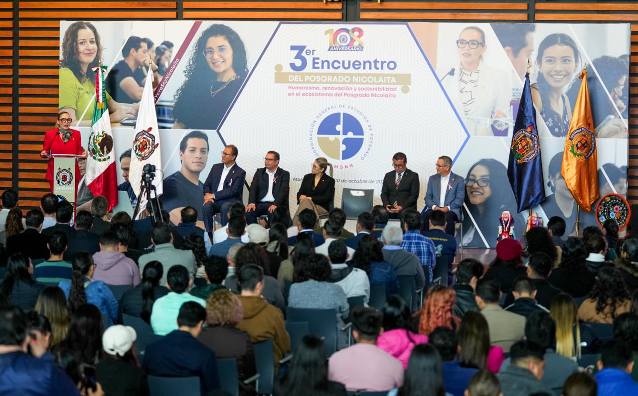 La UMSNH debe innovar todos los días, señala Yarabí Ávila; el Posgrado Nicolaita apuesta por la renovación