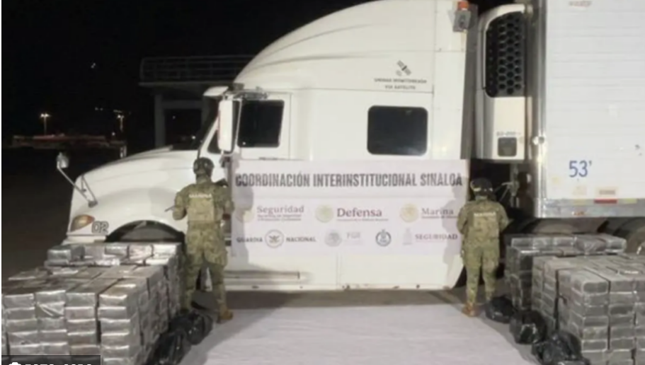 Aseguran 1.5 toneladas de metanfetaminas en Mazatlán