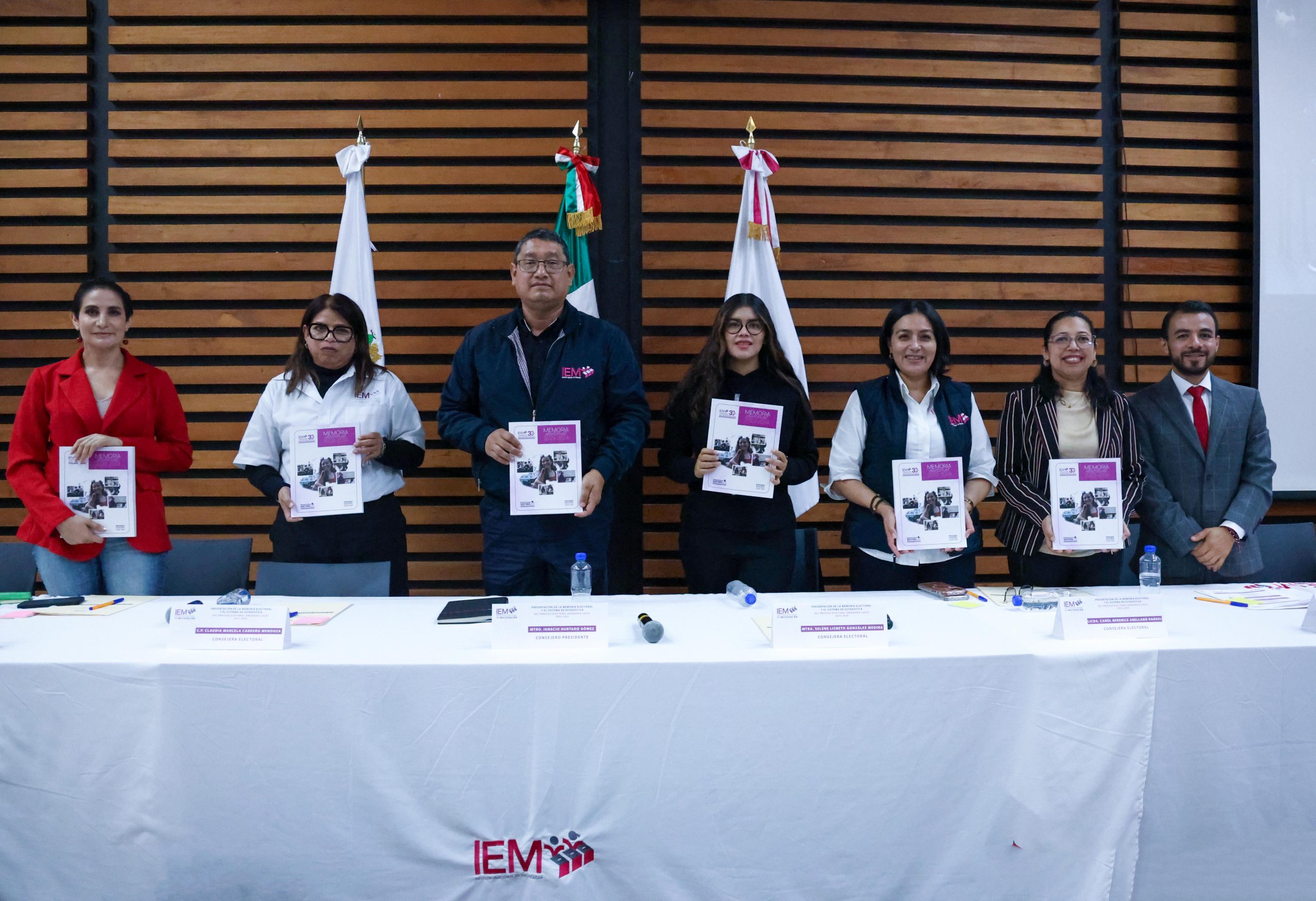 Presenta el IEM la Memoria del Proceso Electoral 2023–2024 y el Sistema de Información Estadística Electoral de Michoacán