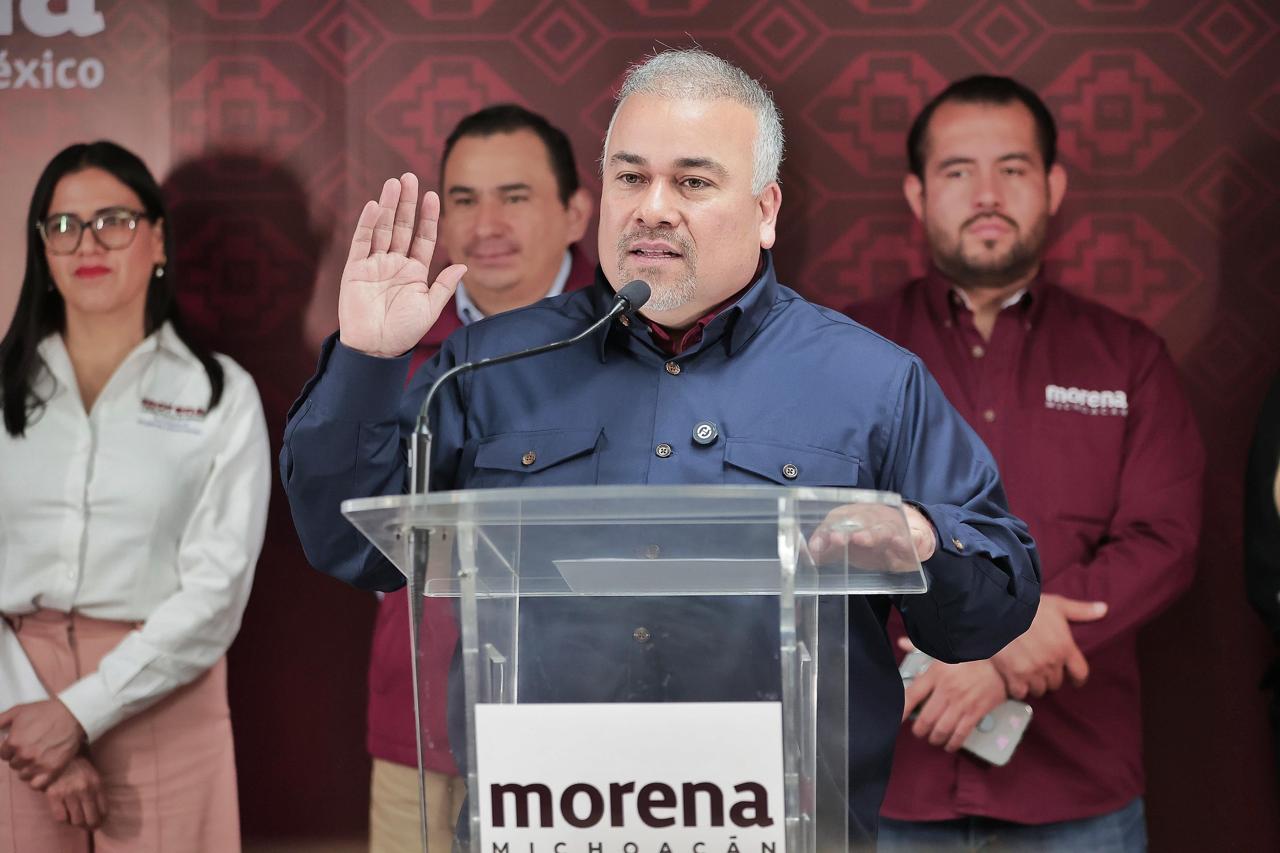 Más de 30 mil michoacanos celebrarán en el Zócalo 7 años de transformación: Jesús Mora