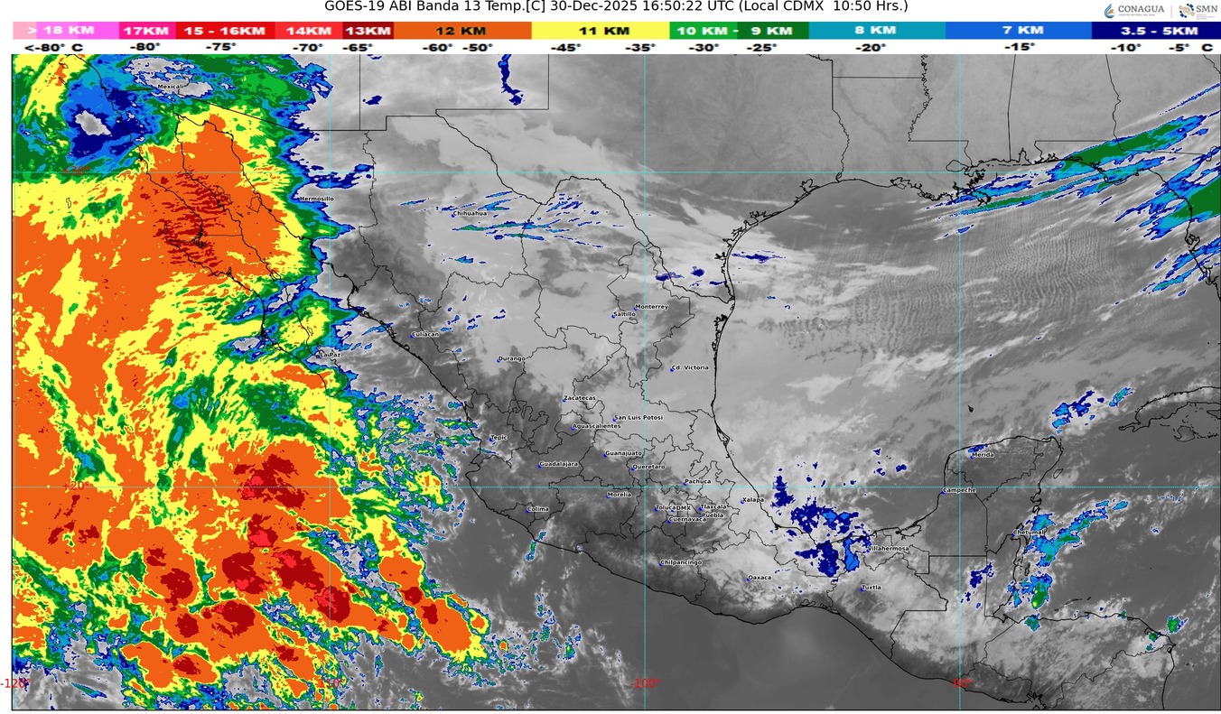 Este martes muy frío en zonas serranas de Michoacán