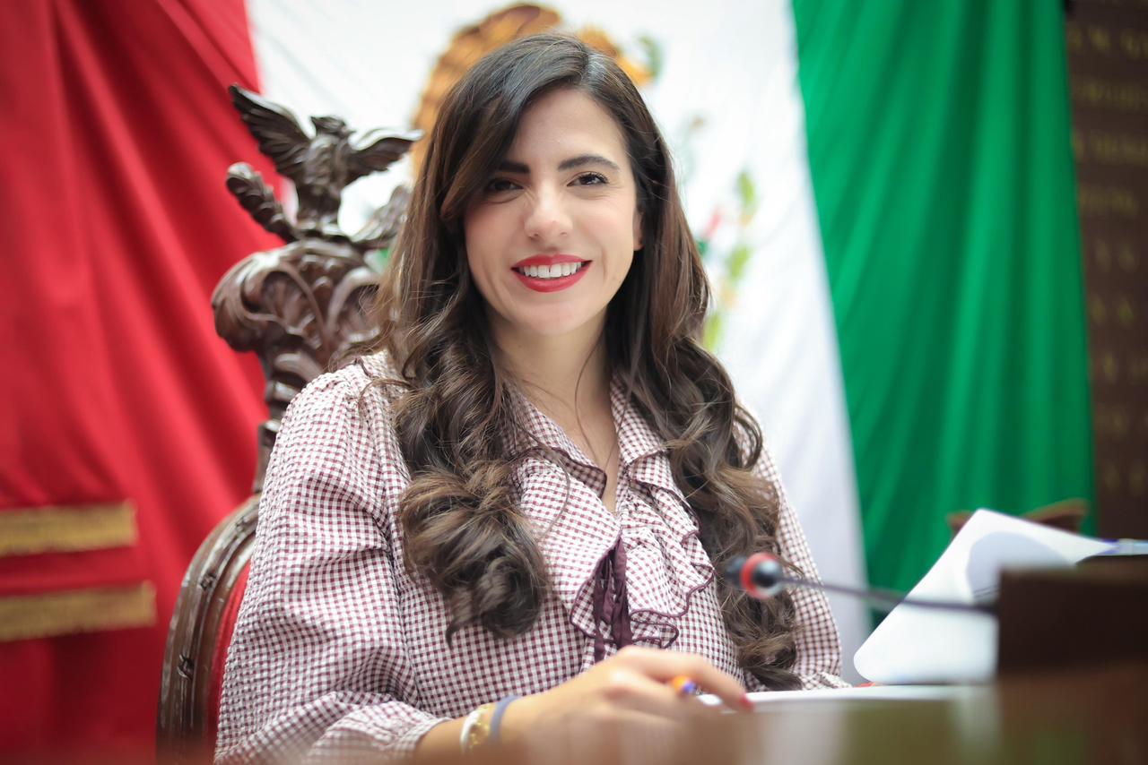 Primer Periodo de Sesiones Ordinarias del Segundo Año Legislativo, contundente en pro de Michoacán: Giulianna Bugarini