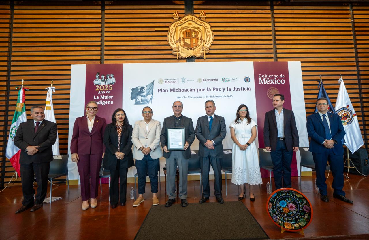 UMSNH apuesta a la invención y la innovación; IMPI otorga ocho Títulos de Patentes a la casa de estudios