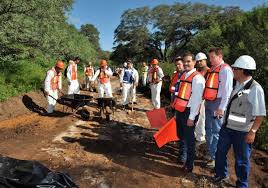 Inicia plan de remediación del río Sonora. Programa social asciende a 2 mil 222.6 millones de pesos; 70% lo pagará Grupo México