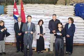 China aprueba nueva ayuda a Cuba por 80 millones de dólares y 60 mil  toneladas de