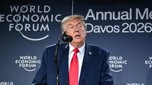 Trump presume en Davos "milagro económico" de EU y asegura que Europa "no va por buen camino" - Yahoo Noticias
