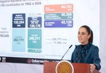 Informa la Presidenta Sheinbaum que se han localizadas 31 mil personas gracias a reformas en materia de desaparición